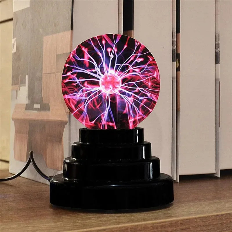Magic Plasma Ball Lamp - Touch Sensitive LED Light