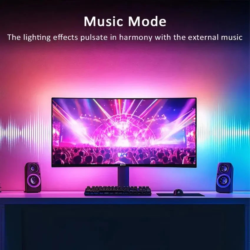RGB LED Gaming Light Strip