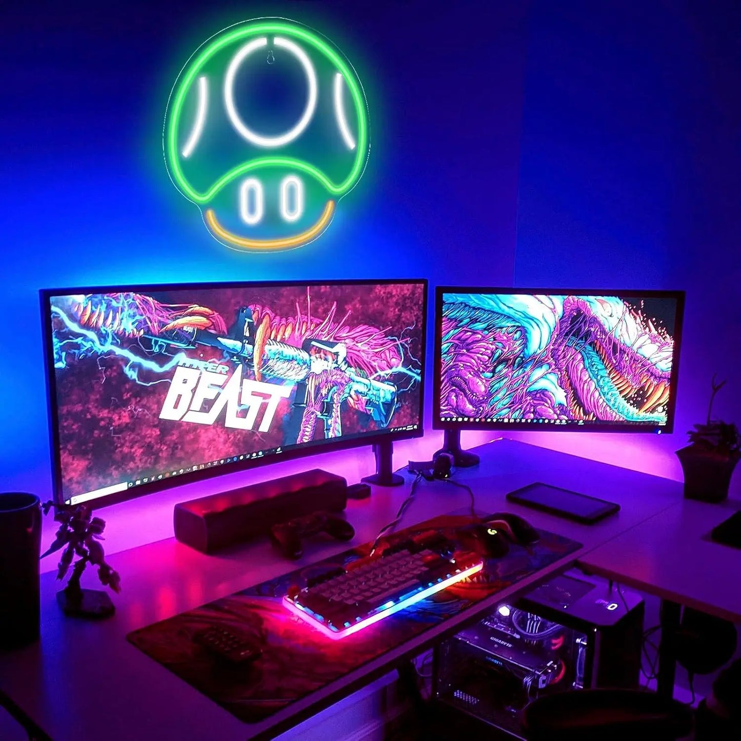 Led Gamer Neon Sign - Upgrade Your Gaming Setup