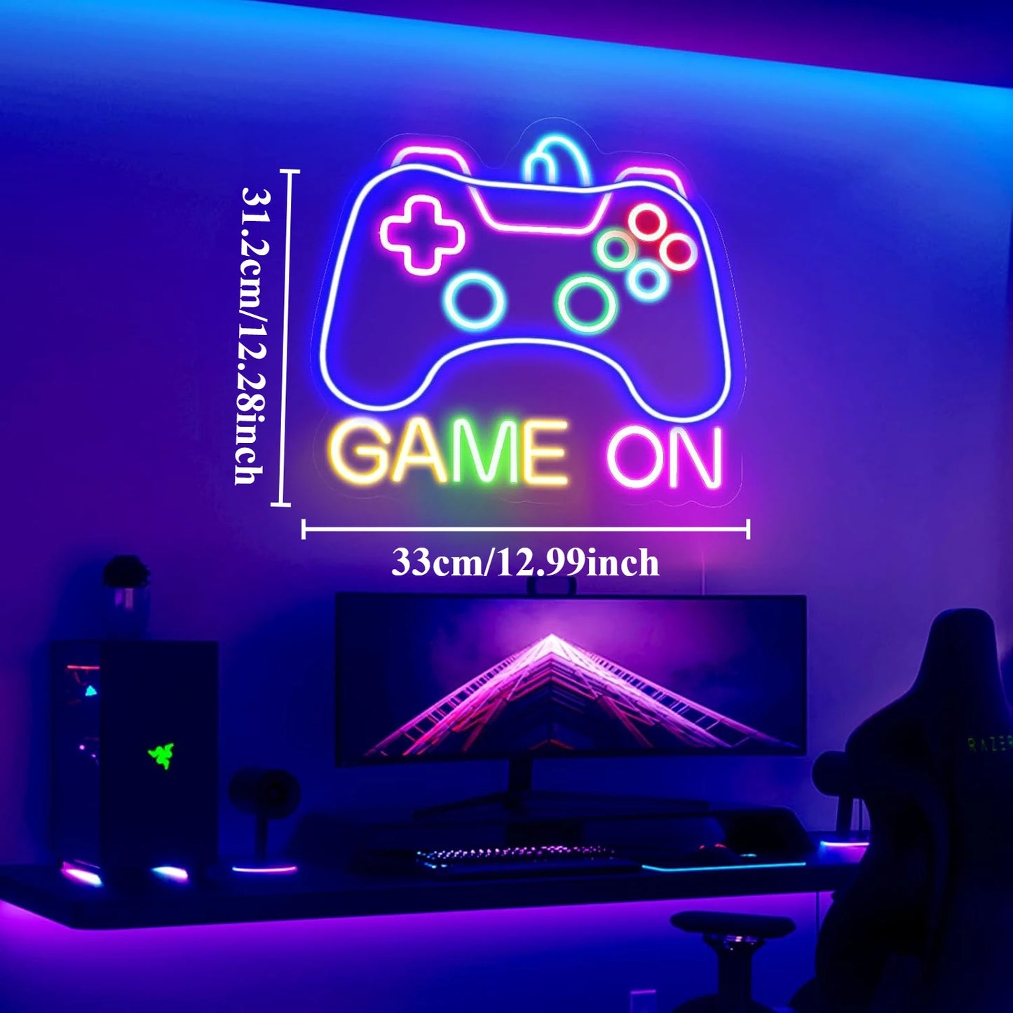 AuriGame™ Neon Sign