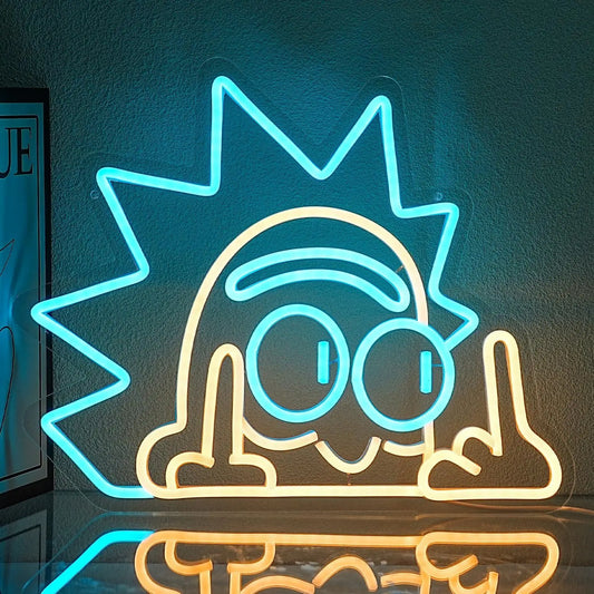 Anime Neon LED Sign - Gaming Room Wall Decor