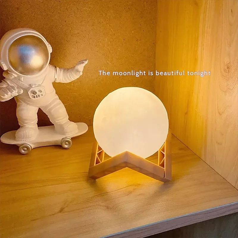 3D Moon Lamp - LED Galaxy Night Light