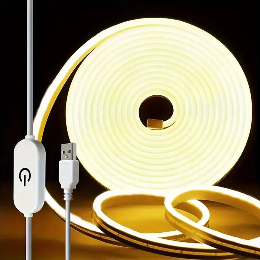 Flexible LED Neon Strip Light - USB Ambient Lighting