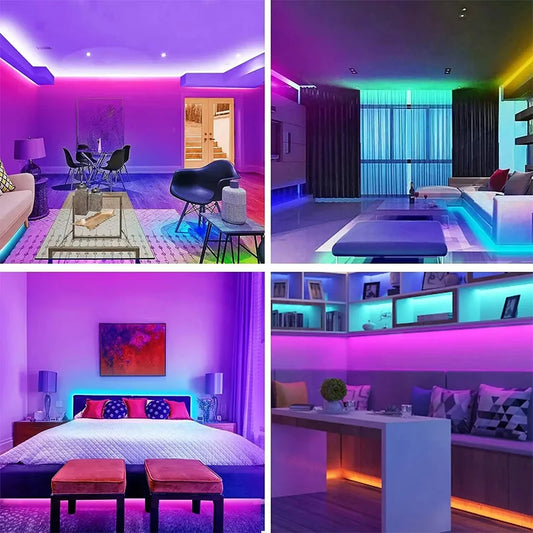 1-30M RGB LED Strip Light 5V USB Bluetooth