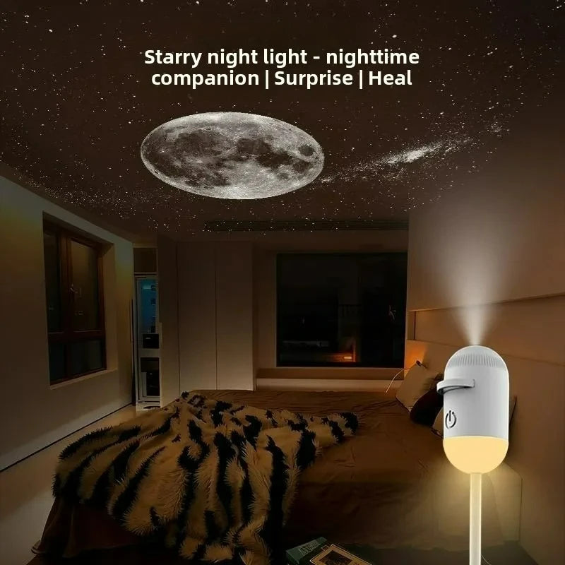 Mini Galaxy Star Projector Night Light