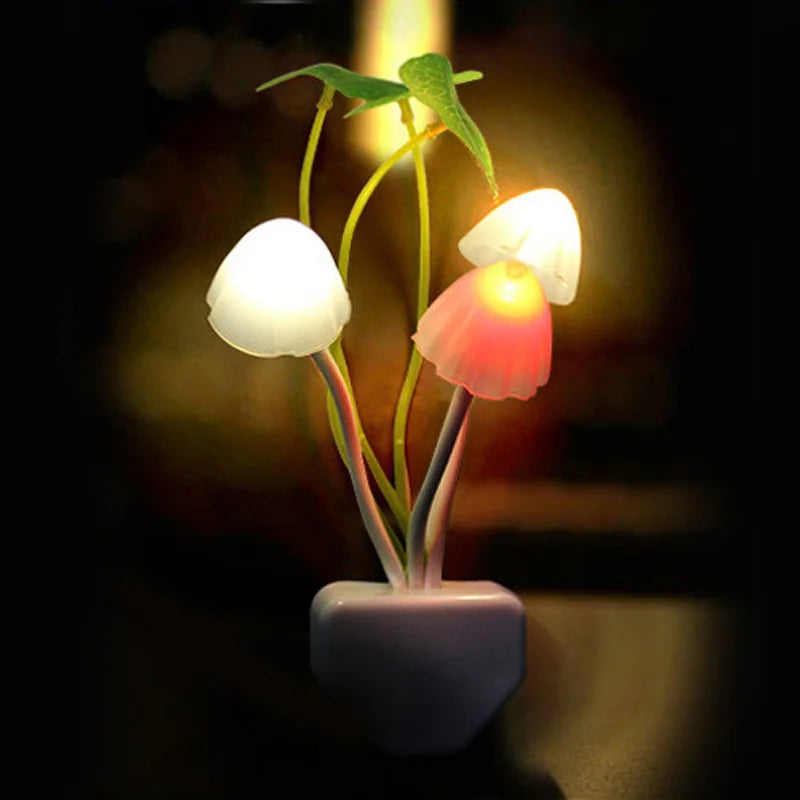 Mushroom LED Night - Colorful Sensor Lamp
