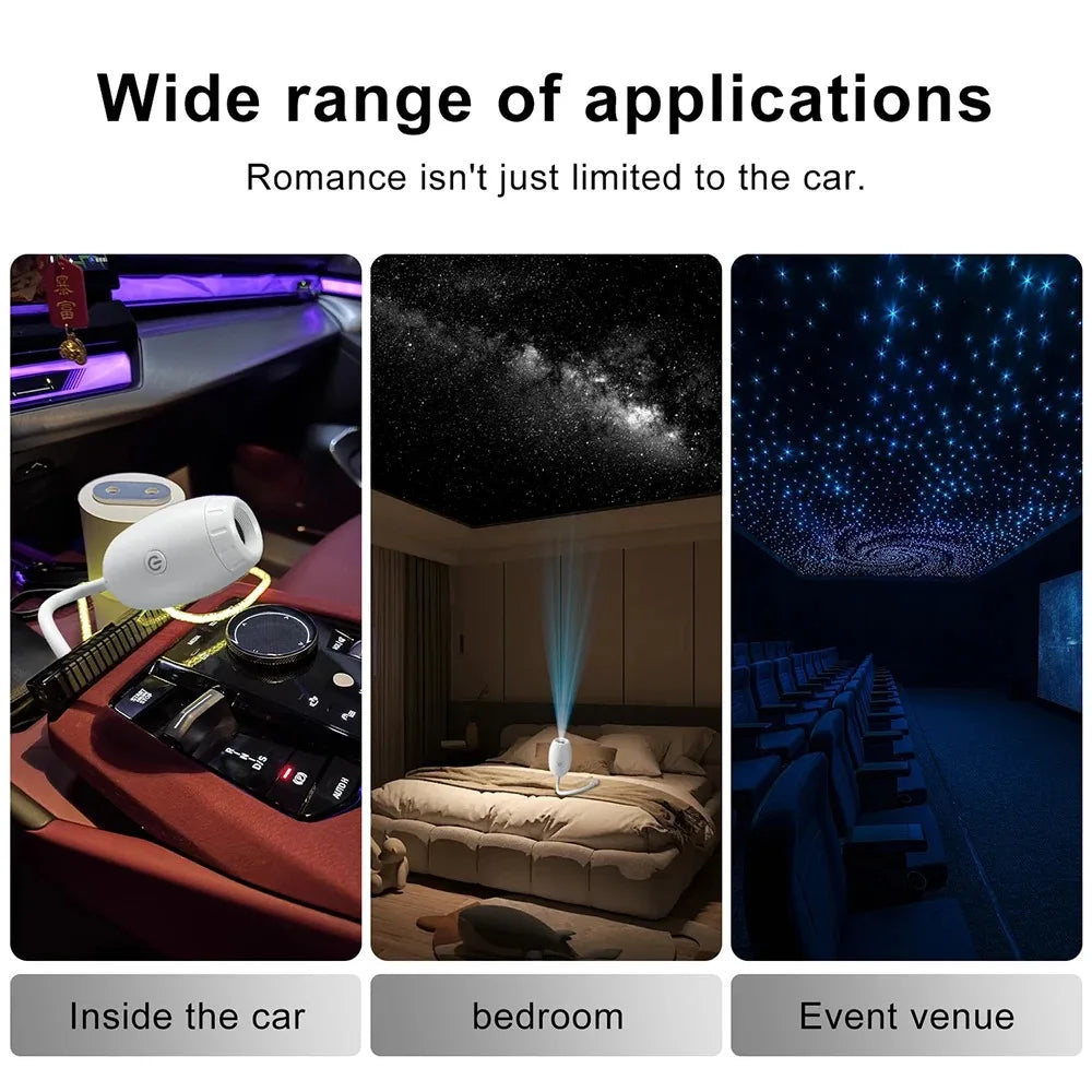 USB Galaxy Star Projector Light