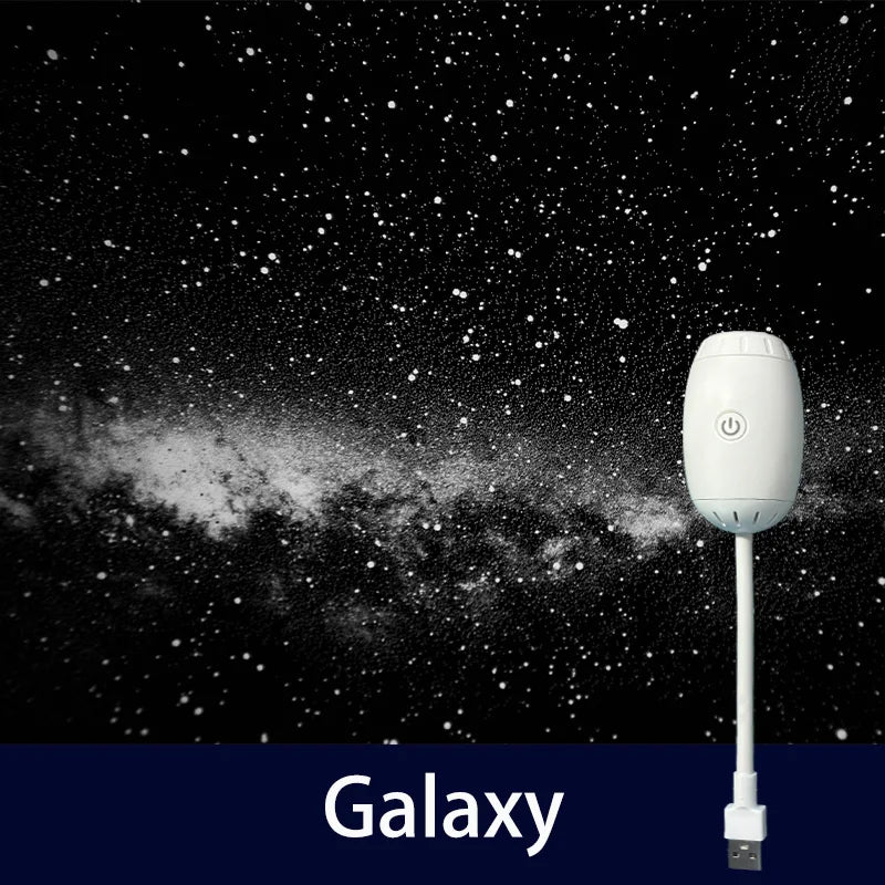 USB Galaxy Star Projector Light