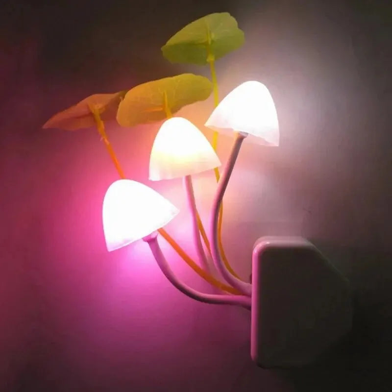 Mushroom LED Night - Colorful Sensor Lamp