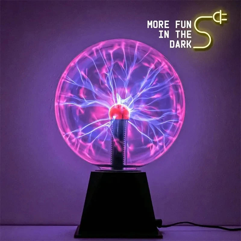Magic Plasma Ball Lamp - Touch Sensitive LED Light