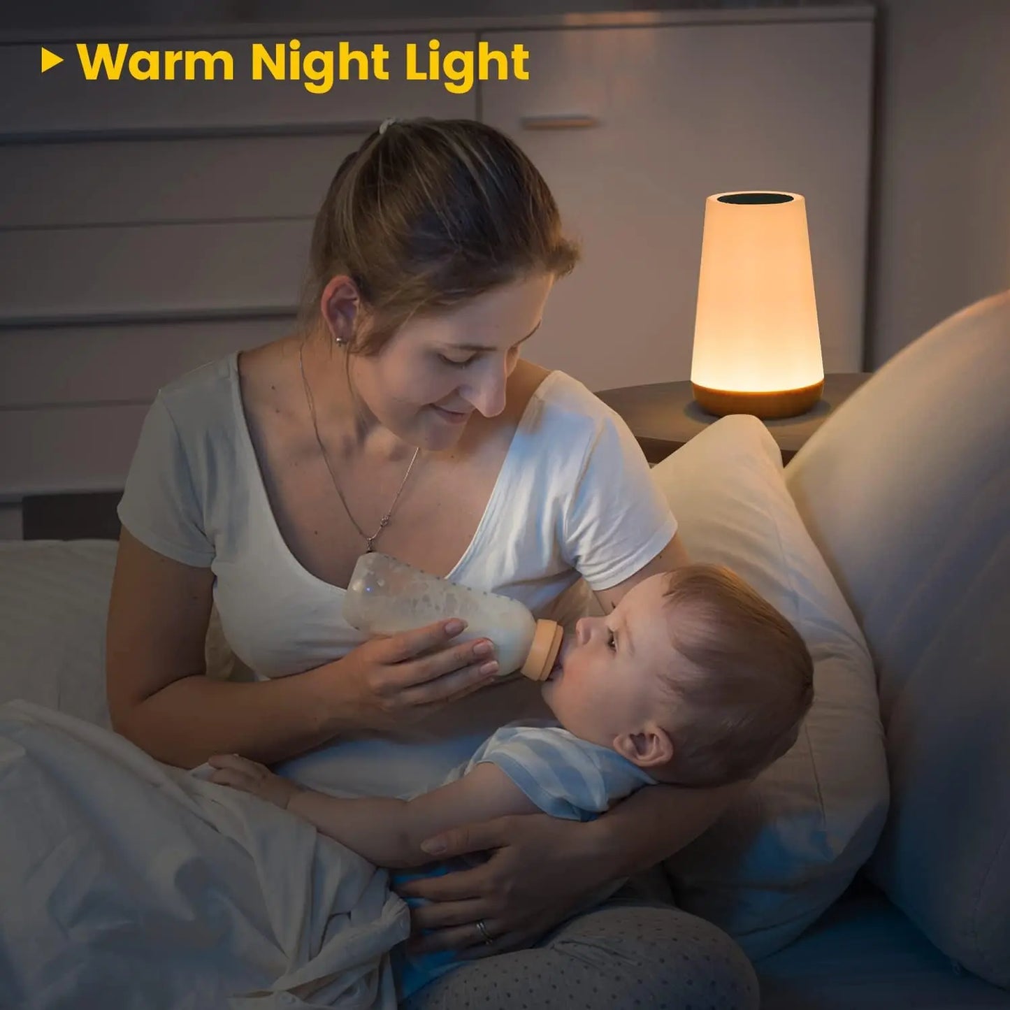 RGB Sunset Night Lamp - Touch & Remote Control Ambient Light