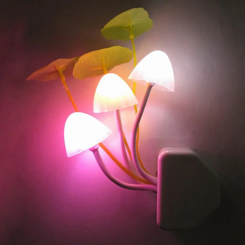 Mushroom LED Night - Colorful Sensor Lamp