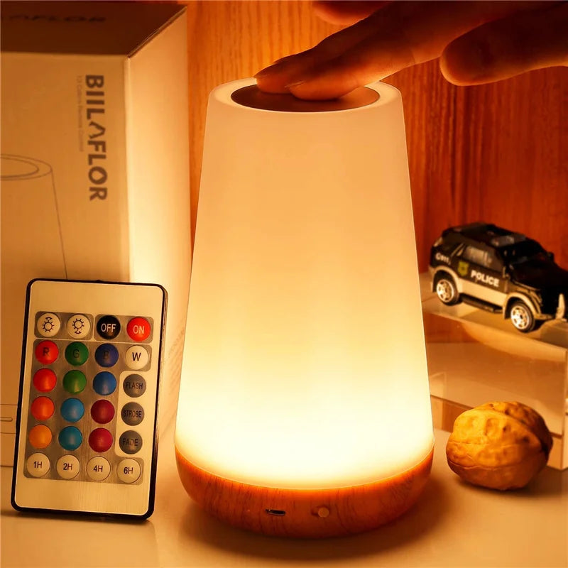 RGB Sunset Night Lamp - Touch & Remote Control Ambient Light