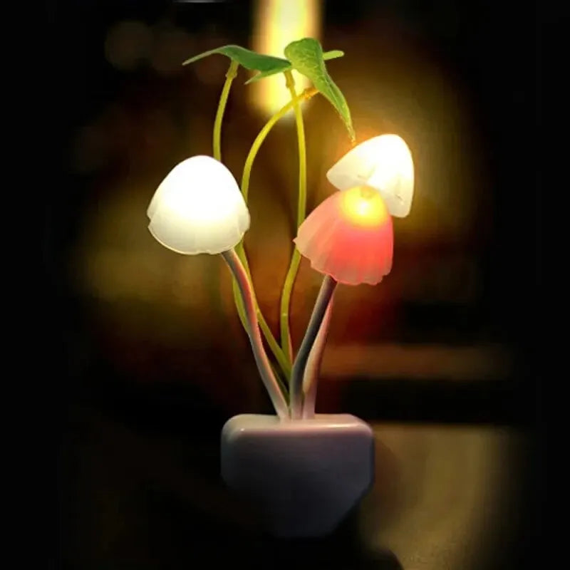 Mushroom LED Night - Colorful Sensor Lamp