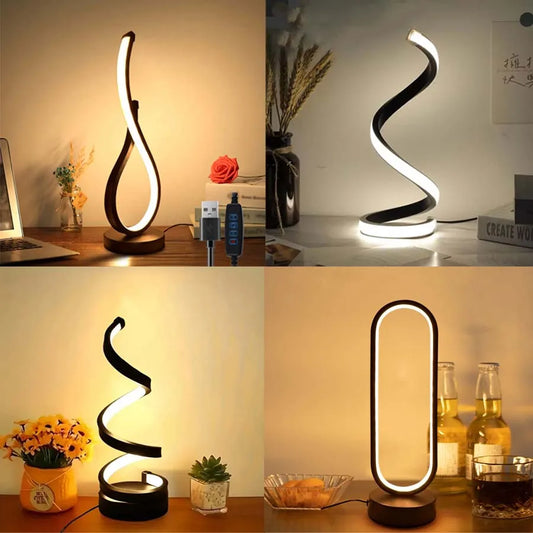 Aurispiral LED Lamp
