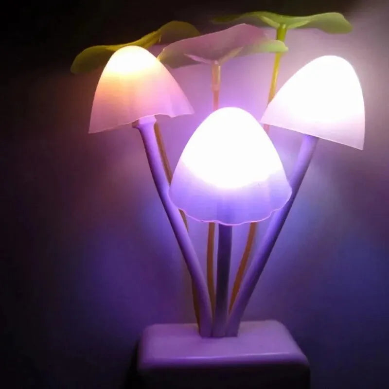 Mushroom LED Night - Colorful Sensor Lamp