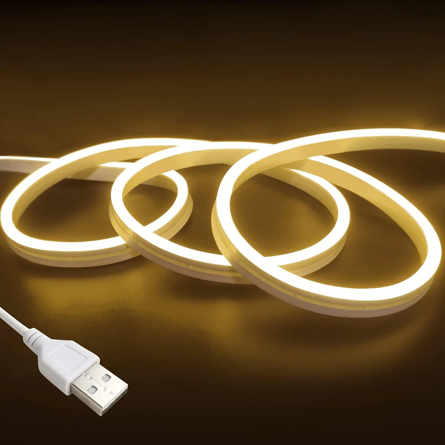 Flexible LED Neon Strip Light - USB Ambient Lighting