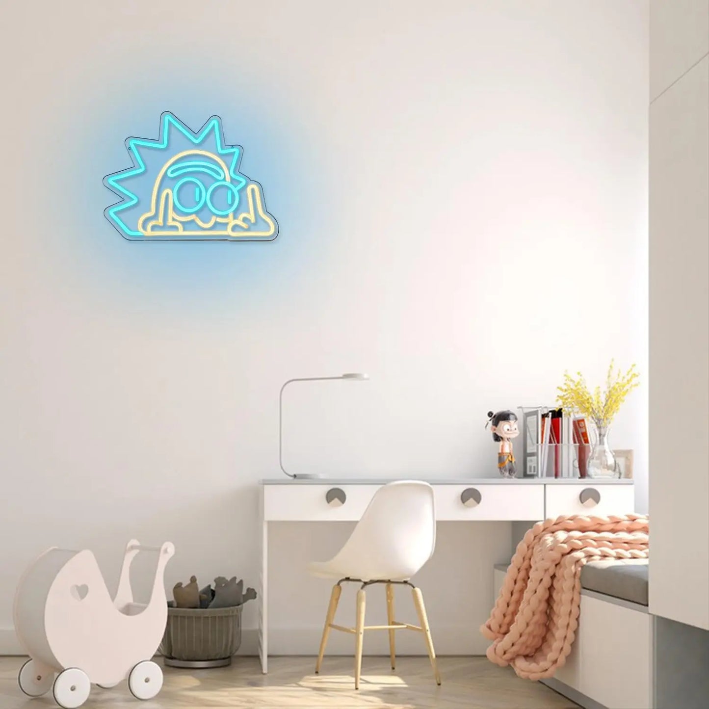 Anime Neon LED Sign - Gaming Room Wall Decor